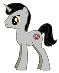 Size: 352x432 | Tagged: safe, derpibooru import, pony, unicorn, pony creator, captain america, male, ponified, solo, stallion, stephen colbert