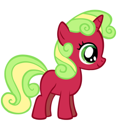 Size: 1476x1547 | Tagged: safe, artist:durpy, color edit, applejack (g3), sweetie belle, g3, g3 to g4, generation leap, recolor, simple background, solo, transparent background, vector