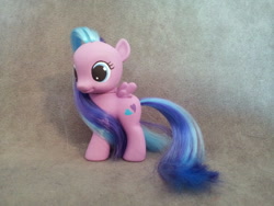 Size: 1024x768 | Tagged: safe, artist:hannaliten, derpibooru import, brushable, custom, filly, flitterheart, irl, photo, solo, toy, younger