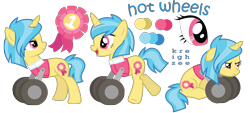 Size: 2950x1330 | Tagged: safe, artist:ivyhaze, derpibooru import, oc, oc only, pony, unicorn, amputee, disabled, female, mare, simple background, transparent background, vector