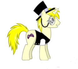 Size: 1004x896 | Tagged: artist needed, safe, derpibooru import, oc, oc only, pony creator, hat, monocle, solo, top hat