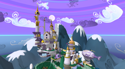 Size: 3920x2160 | Tagged: safe, derpibooru import, canterlot, castle, detailed background, no pony, second life