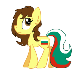 Size: 728x692 | Tagged: safe, artist:pinkielord, derpibooru import, bulgaria, nation ponies, simple background, solo, transparent background