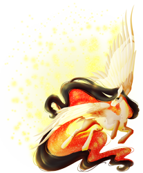 Size: 2051x2480 | Tagged: safe, artist:oneiria-fylakas, oc, oc:healthy o'lantern, pegasus, pony, female, mare, simple background, solo, transparent background