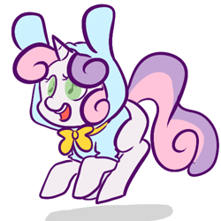 Size: 500x500 | Tagged: safe, artist:mt, derpibooru import, sweetie belle, jumping, solo