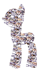 Size: 340x595 | Tagged: safe, artist:willdrawforfood1, derpibooru import, missingno, pokémon, ponified, simple background, transparent background