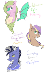 Size: 2000x3000 | Tagged: safe, artist:farewelldecency, oc, oc only, dracony, hybrid, bust, crack shipping, interspecies offspring, magical gay spawn, offspring, parent:braeburn, parent:discord, parent:fluttershy, parent:shining armor, parent:spike, parent:twilight sparkle, parents:flutterspike, parents:twiburn, portrait