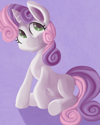 Size: 2800x3500 | Tagged: safe, artist:fauxsquared, derpibooru import, sweetie belle, pony, unicorn, female, filly, solo