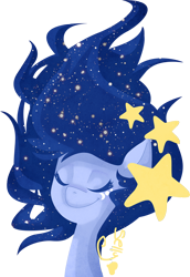 Size: 1000x1450 | Tagged: safe, artist:sellyinwonderland, derpibooru import, oc, oc only, oc:asteria, pony, female, mare, solo, stars