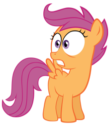 Size: 1500x1683 | Tagged: safe, artist:ekkitathefilly, derpibooru import, scootaloo, simple background, solo, transparent background, vector