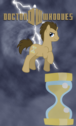 Size: 480x800 | Tagged: safe, doctor whooves, cutie mark, iphone wallpaper, lightning, text