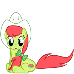 Size: 5000x5000 | Tagged: safe, artist:cheshiretwilight, derpibooru import, peachy sweet, absurd resolution, apple family member, simple background, solo, transparent background, vector