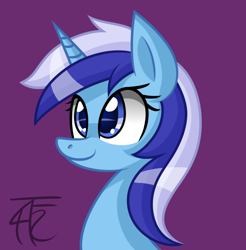 Size: 658x668 | Tagged: safe, artist:php92, derpibooru import, minuette, smiling, solo