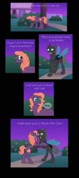 Size: 719x1625 | Tagged: safe, artist:merrypaws, derpibooru import, oc, oc only, oc:cotton, oc:greg, changeling, pony, comic:iris, comic, crying, flower, happy, happy ending, interspecies, love, sad, tears of joy, teary eyes