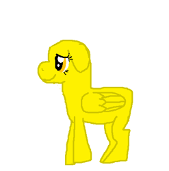 Size: 460x465 | Tagged: safe, artist:rongothepony, pegasus, pony, base, simple background, white background