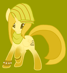 Size: 550x600 | Tagged: safe, artist:princess amity, derpibooru import, oc, oc only, alicorn, pony, alicorn oc, blanket, bracelet, cutie mark, hat, solo