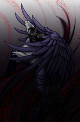 Size: 1640x2480 | Tagged: safe, artist:oneiria-fylakas, oc, pegasus, pony, solo