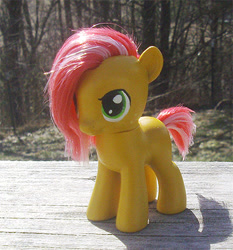 Size: 400x429 | Tagged: safe, artist:jackalgallery, babs seed, brushable, custom, etsy, filly, irl, photo, toy