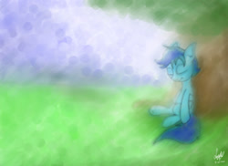 Size: 1024x745 | Tagged: safe, artist:lugiadriel14, derpibooru import, oc, oc only, pegasus, pony, party frost, sleeping, solo, tree