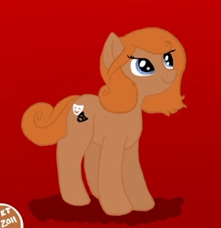 Size: 855x881 | Tagged: safe, artist:chameron, derpibooru import, castle tv show, martha rogers, ponified, solo