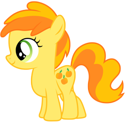 Size: 2948x2892 | Tagged: safe, artist:kooner-cz, peachy pie, the show stoppers, filly, simple background, solo, transparent background, vector