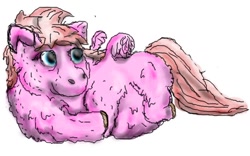 Size: 640x400 | Tagged: safe, derpibooru import, fluffy pony, pegasus, pony, fluffy pony original art, solo