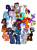 Size: 3959x5280 | Tagged: safe, artist:inkrose98, derpibooru import, oc, oc only, oc:antony c, oc:any pony, oc:brawny buck, oc:buc brony, oc:byter, oc:clover keen, oc:digibrony, oc:goldenfox, oc:hemno, oc:ilovekimpossiblealot, oc:ink rose, oc:jade the yonipony, oc:just some brony, oc:may b pony, oc:paleosteno, oc:past analysis, oc:redcord pony, oc:saberspark, oc:theory brony, oc:voice of reason, anypony, bronycurious, hat, ilony, paleosteno, saberspark, tudor cap