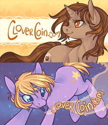 Size: 600x696 | Tagged: safe, artist:clovercoin, derpibooru import, oc, oc only, oc:mocha delight, oc:starcrossed