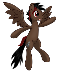 Size: 6000x7000 | Tagged: safe, artist:erockertorres, derpibooru import, oc, oc only, pegasus, pony, absurd resolution, simple background, solo, transparent background, vector