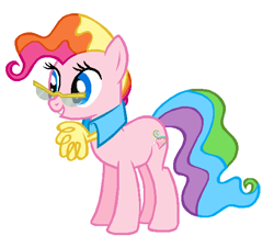 Size: 579x520 | Tagged: safe, artist:durpy, color edit, derpibooru import, mayor mare, rarity (g3), g3, g3 to g4, generation leap, palette swap, solo