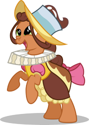 Size: 3008x4216 | Tagged: safe, artist:emkay-mlp, derpibooru import, chancellor puddinghead, interpretation, ruff (clothing), simple background, solo, transparent background, vector