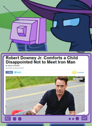 Size: 563x771 | Tagged: safe, derpibooru import, mare do well, exploitable meme, robert downey jr, tv meme