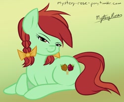 Size: 884x730 | Tagged: safe, artist:mysteryrose, derpibooru import, candy apples, 30 minute art challenge, apple family member