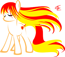 Size: 9999x8759 | Tagged: safe, artist:up1ter, derpibooru import, oc, oc only, earth pony, pony, absurd resolution, cutie mark, eyes closed, female, hooves, lineart, mare, simple background, solo, transparent background