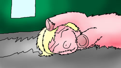 Size: 900x506 | Tagged: safe, artist:inkiepie, derpibooru import, fluffy pony, fluffy pony original art, sleeping, solo