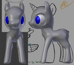 Size: 882x777 | Tagged: safe, derpibooru import, pony, 3d, blender, generic, mane