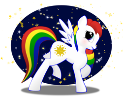 Size: 1606x1277 | Tagged: safe, artist:syncallio, starshine, g1, g1 to g4, generation leap, stars