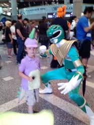 Size: 1280x1707 | Tagged: safe, derpibooru import, spike, human, child, cosplay, dragon ranger, green power ranger, green ranger, irl, irl human, photo, power rangers, target demographic