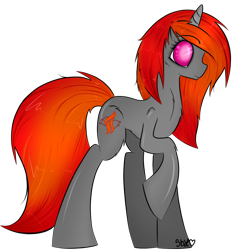 Size: 862x926 | Tagged: safe, artist:cinnamonh3artz, derpibooru import, oc, oc only, pony, unicorn, solo