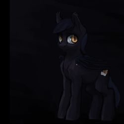 Size: 1068x1068 | Tagged: safe, artist:erijt, derpibooru import, oc, oc only, oc:echo, bat pony, pony, solo