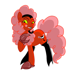 Size: 894x894 | Tagged: safe, artist:shark-sheep, derpibooru import, him, ponified, solo, the powerpuff girls