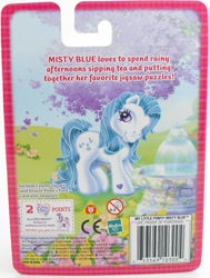 Size: 736x972 | Tagged: safe, derpibooru import, g3, back card, magnet, magnet hoof, misty blue, pony's foot contains magnet, text, toy