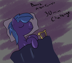 Size: 650x569 | Tagged: safe, artist:barrzalex, derpibooru import, parish nandermane, 30 minute art challenge, sleeping