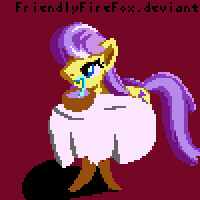 Size: 200x200 | Tagged: safe, artist:friendlyfirefox, symphony, 30 minute art challenge, pixel art, symphonia