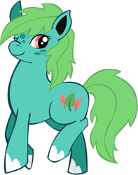 Size: 517x657 | Tagged: safe, artist:bronybox, derpibooru import, ivysaur, pokémon, ponified