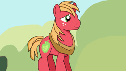 Size: 1280x720 | Tagged: safe, artist:jbond, derpibooru import, big macintosh, earth pony, pony, male, solo, stallion