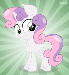 Size: 1200x1300 | Tagged: safe, artist:slitherpon, derpibooru import, sweetie belle, braces, solo