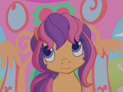 Size: 640x480 | Tagged: safe, screencap, scootaloo, scootaloo (g3), g3, g3.5, twinkle wish adventure, bored, solo