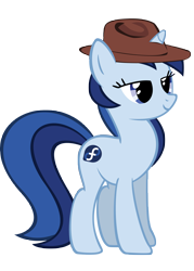 Size: 4999x7000 | Tagged: safe, artist:zee66, derpibooru import, absurd resolution, fedora, fedora (os), hat, linux, ponified, recolor, simple background, solo, transparent background, vector