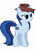 Size: 4999x7000 | Tagged: safe, artist:zee66, derpibooru import, absurd resolution, fedora, fedora (os), hat, linux, ponified, recolor, simple background, solo, transparent background, vector